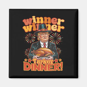 I'm Thankful Trump Won Thanksgiving Turkey Fall Me Magnet