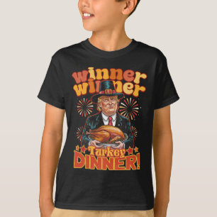 I'm Thankful Trump Won Thanksgiving Turkey Fall Me T-Shirt