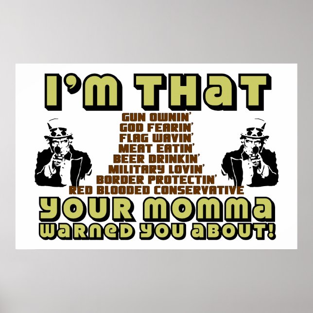 I'm That Conservative Poster (Front)