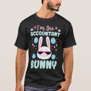 I'm The Accountant Bunny Floral Matching Family Ea T-Shirt