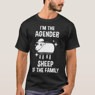 Im The Agender Sheep Of The Family Agender Pride z T-Shirt