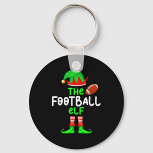 I'm The American Football Elf Christmas Matching P Key Ring