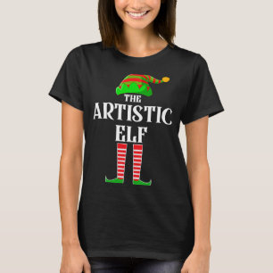 I'm the Artistic Elf Family Matching Costume Chris T-Shirt