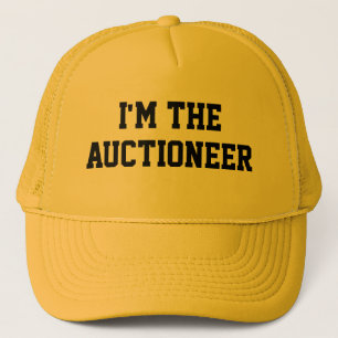 I'M THE AUCTIONEER Hat
