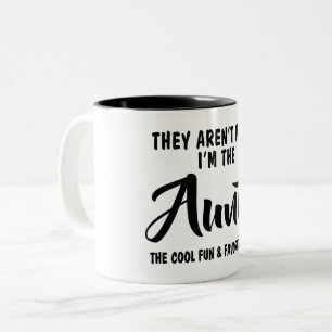 I'm The Aunt - The Cool & Favourite Two-Tone Coffee Mug