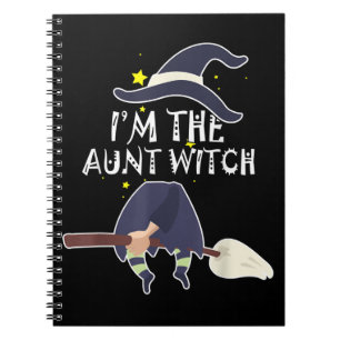 Im The Aunt Witch Halloween Costumes Gifts Notebook