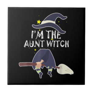 Im The Aunt Witch Halloween Costumes Gifts Tile