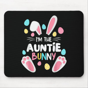 Im The Auntie Bunny Matching Family Easter Party 2 Mouse Mat