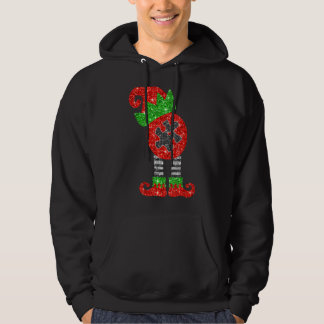 I'm The Autism Puzzle Elf Teacher Matching Christm Hoodie