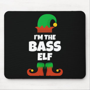 I'm The B Elf Family Pajama Christmas Player Bist Mouse Mat