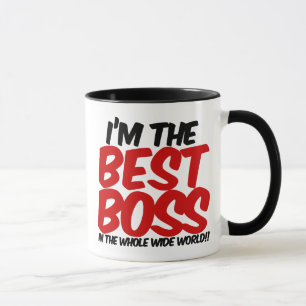 im the best boss in the whole wide world mug