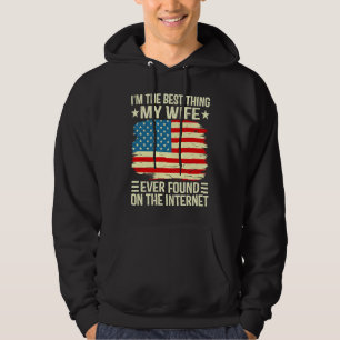 Im The Best Thing My Wife Ever Found On The Intern Hoodie