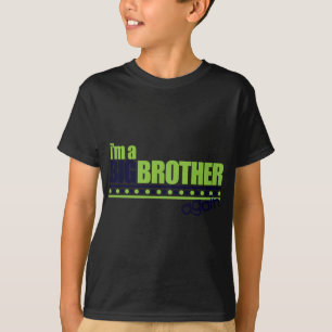 I'm the Big Brother Again Blue/Green T-shirt