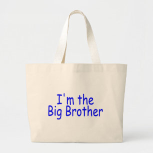 I'm The Big Brother Large Tote Bag