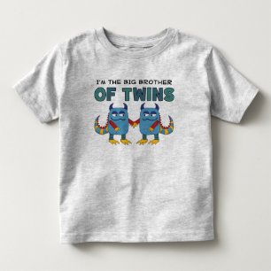 I'm the Big Brother of Twins Toddler T-Shirt