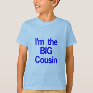 I'm the Big Cousin T-shirt - boy