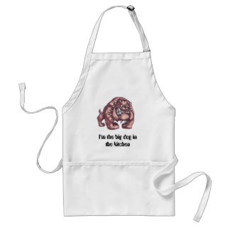 I'm the big dog in the kitchen standard apron