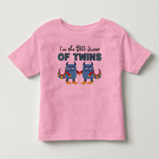 I'm the Big Sister of Twins Toddler T-Shirt
