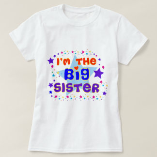 I'm the Big Sister T-shirt with Stars
