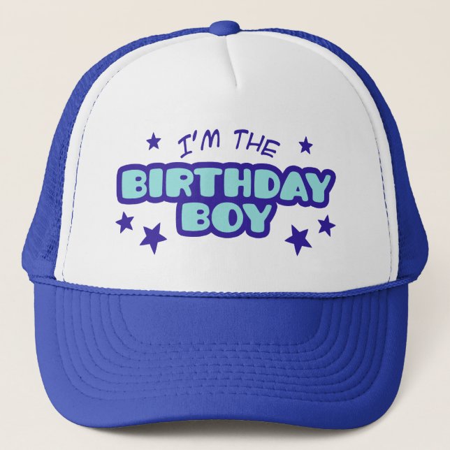 I'm the Birthday Boy Trucker Hat (Front)