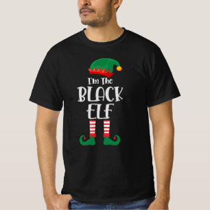 Im The Black Elf Matching Christmas T-Shirt