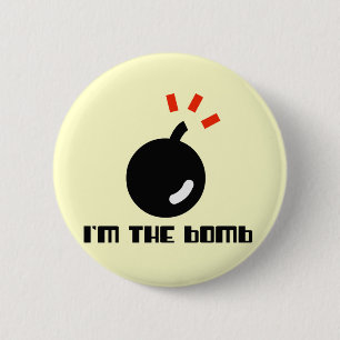 I'm The Bomb 6 Cm Round Badge