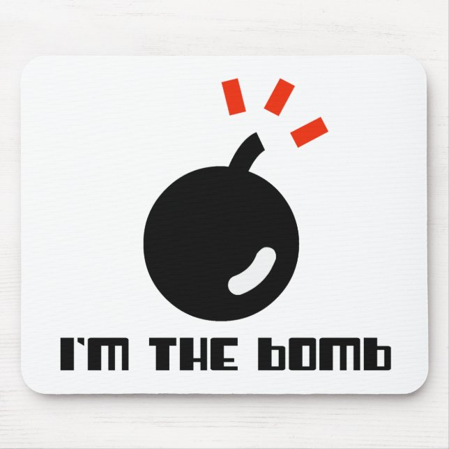 I'm The Bomb Mouse Mat (Front)
