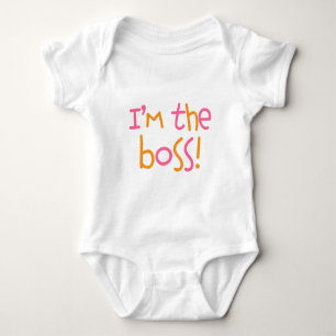 I'm the boss! baby bodysuit