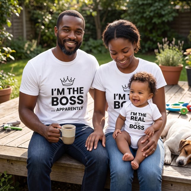 I'm The Boss Dad T-Shirt (Creator Uploaded)
