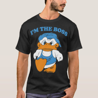 Im The Boss Duck T  90s Cartoon cool bone  T-Shirt