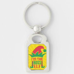 I'm The Boss Elf-16808 Key Ring