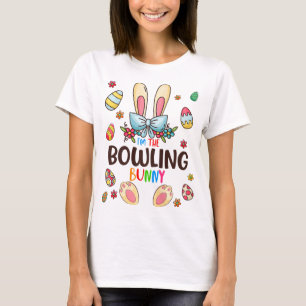 I'm The Bowling Bunny Easter Day Matching Family E T-Shirt