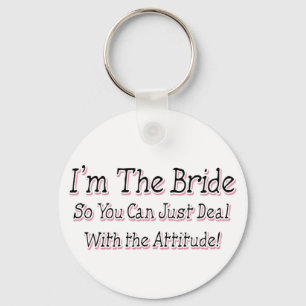 I'm The Bride Key Ring