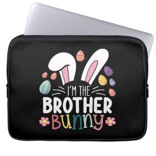 I'm The Brother Bunny Easter Family Matching Laptop Sleeve