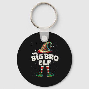 I'm The Brother Elf Family Matching Group Christma Key Ring