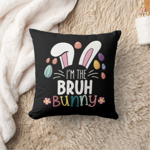 I'm The Bruh Bunny Easter Matching Cushion