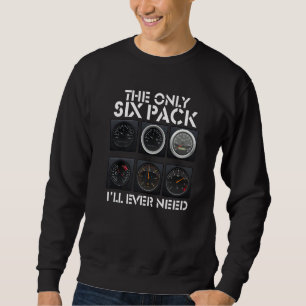 I'm The Captain   Aeroplane Pilot Aviation Sweatshirt