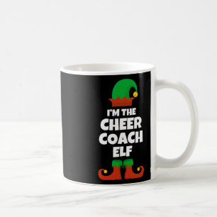 I'm The Cheer Coach Elf Family Pajama Christmas Fu Coffee Mug