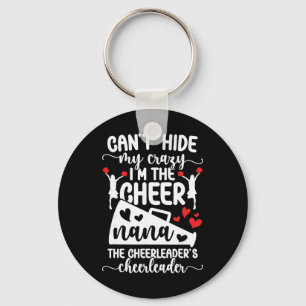 I'm The Cheer Nana Of A Cheerleader Nana Cheerlead Key Ring