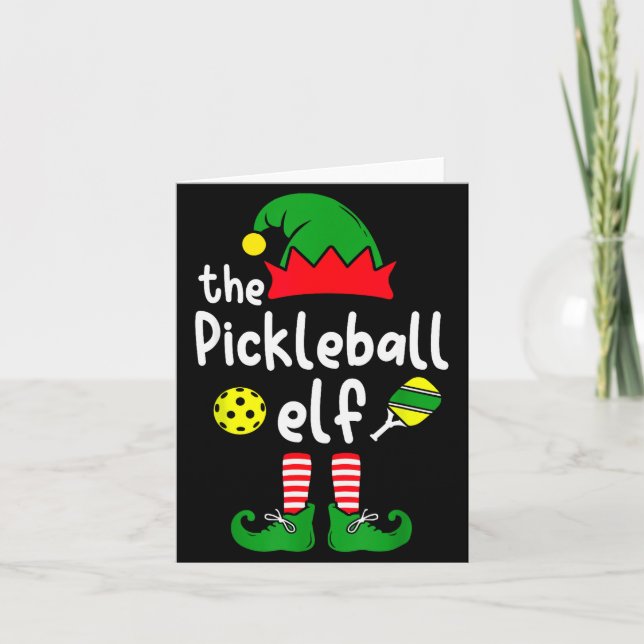 I'm The Ckle Ball Elf Christmas Family Matching Pa Card (Front)