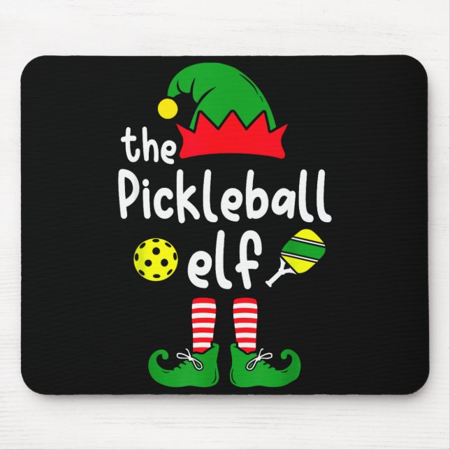 I'm The Ckle Ball Elf Christmas Family Matching Pa Mouse Mat (Front)