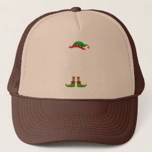 I'm The Coffee Lover Elf Shirt Matching Family Trucker Hat