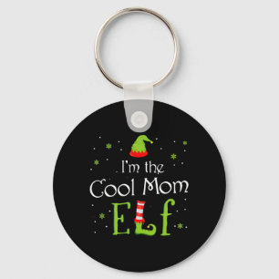 I'm The Cool Mum Elf Xmas Matching Christmas For F Key Ring