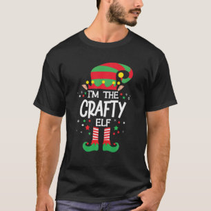 I'm The Crafty Elf Family Group Matching Christmas T-Shirt