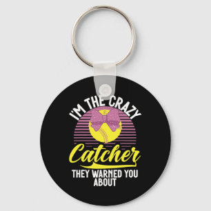 I'm The Crazy Cather They Warned You About Softll Key Ring