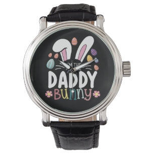 I'm The Daddy Dad Bunny Easter Family Matching Watch
