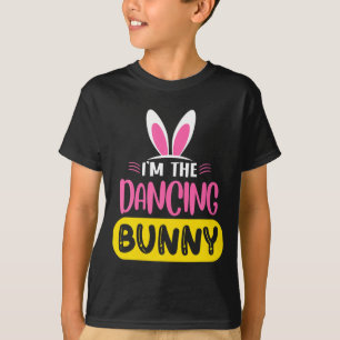 Im The Dancing Bunny Rabbit Ears Egg Funny Easter T-Shirt