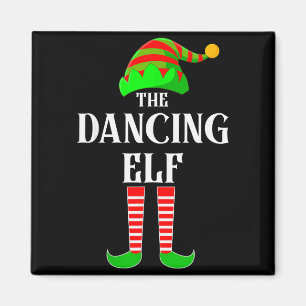 I'm The Dancing Elf Family Matching Costume Christ Magnet