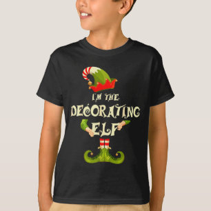 I'm The Decorating Elf Shirt Women Christmas Pajam