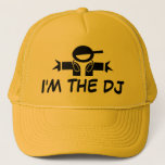 I'm the DJ hat | Cap with DJ wearing headphones<br><div class="desc">I'm the DJ hat | Cap with DJ wearing headphones.</div>